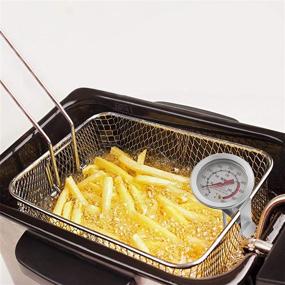 img 3 attached to 🍗 BOHK Handy 6 Inch Probe Deep Fry Meat Turkey Thermometer: Accurate Stainless Steel 2 Inch Dial for BBQ, Grill, Pot, Pan, and Kettle - Temperature Range 50℉-550℉ (2 Pieces)