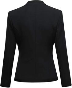 img 1 attached to 👩 Women's Business Office Button Blazer: Perfect for Suiting & Blazers