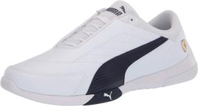 img 4 attached to 👟 PUMA Ferrari Kart Sneaker - White/Peacoat - Men's Shoes and Fashion Sneakers