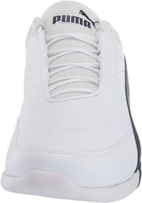 img 3 attached to 👟 PUMA Ferrari Kart Sneaker - White/Peacoat - Men's Shoes and Fashion Sneakers