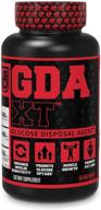🏋️ gda xt glucose disposal agent - nutrient partitioning supplement with gs4, chromax chromium, berberine & more - 90 veggie capsules: unleashing the power of muscle building and body recomposition logo