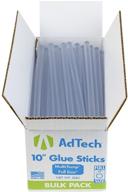 🔥 10 inch hot sticks full-size multi-temp all-purpose glue sticks - 5lb box, 7/16 x 10, 5 pound logo