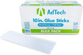 img 1 attached to 🔥 10 inch Hot Sticks Full-Size Multi-Temp All-Purpose Glue Sticks - 5lb Box, 7/16 X 10, 5 Pound
