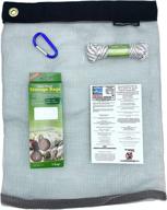 ratsack camping bundle - ultralight bear bag & dry bag for backpacking - bear proof food storage with scent proof bag - coghlans odor proof/waterproof bag - carabiner & utility cord included логотип