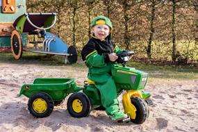 img 2 attached to 🚜 Detachable Trailer for Rolly Deere Tractor