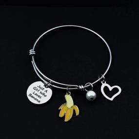 img 2 attached to Funny Banana Loves Bracelet Jewelry