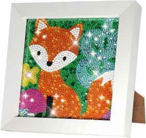 img 4 attached to FEAYEA Painting Frames Crafts 12 Easy Beginners Fox