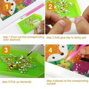 img 1 attached to FEAYEA Painting Frames Crafts 12 Easy Beginners Fox