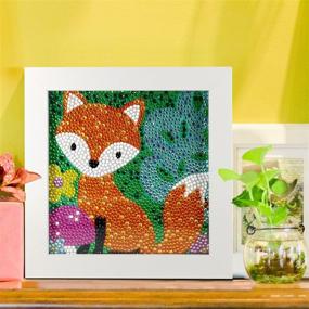 img 3 attached to FEAYEA Painting Frames Crafts 12 Easy Beginners Fox