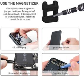 img 1 attached to 🔧 Professional Computer Repair Kit with 139 Pieces, Includes Laptop Opening Tool, Magnetic Screwdriver Set with 98 Bits, and 41 Practical Tools, Compatible with MacBook, PC, Tablet, iPhone, Xbox Controller