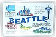 seattle souvenir playing cards featuring logo