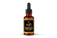 👑 gladiator beard oil: conquer scent, ultra-conditioning formula with all-natural oils to soften & strengthen your beard (2 oz.) - made in usa logo