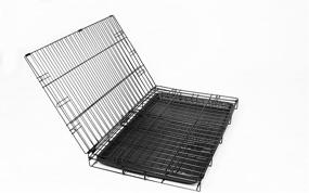 img 3 attached to 🐶 Carlson Secure & Foldable Single Door Metal Dog Crate: Optimal Pet Containment for Safety and Convenience