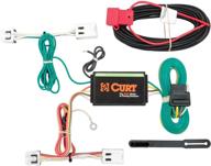 curt 56227 vehicle-side custom 4-pin trailer wiring harness for nissan leaf logo