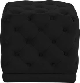 img 2 attached to Meridian Furniture Stella Ottoman Contemporary Furniture for Accent Furniture