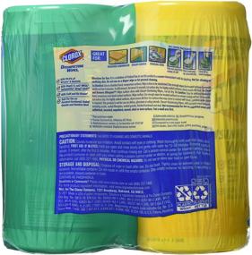 img 2 attached to 🧼 Ultimate Value: Clorox Disinfecting Wipes 2x75ct Pack - Powerful Cleaning and Germ-Killing Solution