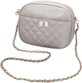 img 2 attached to Quilted Crossbody Handbags: Versatile Women's Shoulder Bag with Wallet Pocket