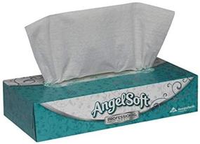 img 3 attached to Angel Soft Professional Series 2-Ply White Tissues - Box of 100