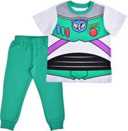 👕 disney story two-piece yellow jogger boys' clothing set logo