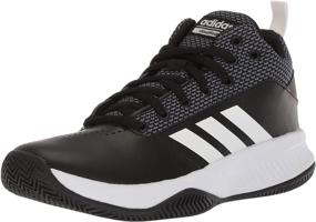 img 4 attached to Adidas Ilation 🏀 White Black Basketball Shoes