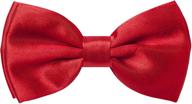 classy and convenient: navisima women's 🎀 pre tied tuxedo bowtie for effortless elegance logo