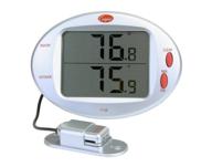 cooper-atkins t158-0-8 digital wall thermometer with remote sensor for indoor and outdoor use, temperature range 32-122° f logo