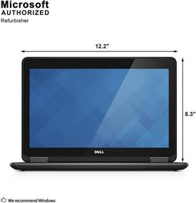 img 1 attached to 💻 Dell Latitude E7240 Ultrabook PC - Intel Core i5-4300U 1.9GHz 8GB 128GB SSD Windows 10 Professional (Восстановленный): Высокопроизводительный бизнес-ноутбук с процессором Intel Core i5-4300U 1.9GHz, 8 ГБ ОЗУ и 128 ГБ SSD.