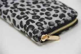 img 1 attached to 👜 Stylish Leopard Print Handbags & Wallets: Me Plus Zippered Collection in Beige for Women