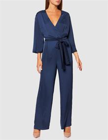 img 3 attached to TRUTH FABLE Womens AZ479J Black Women's Clothing and Jumpsuits, Rompers & Overalls