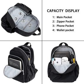 img 1 attached to 🎒 KAIERWOKE Casual Lightweight Daypack Backpacks for Stylish Comfort
