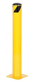 img 2 attached to 🌼 Yellow Powder Coated Bollard - Vestil BOL 36, 4" x 5