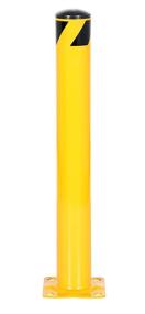 img 1 attached to 🌼 Yellow Powder Coated Bollard - Vestil BOL 36, 4" x 5