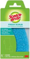 🌈 scotch-brite non-scratch fresh scrubber: 6 scrubbers in multicolor – gentle cleaning solution with maximum versatility logo