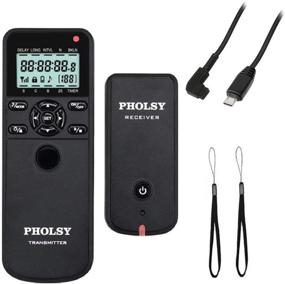img 4 attached to PHOLSY Wireless Timer Remote Control with Intervalometer and HDR for Sony Alpha 1, Alpha 9, Alpha 9 II, Alpha 7 II, Alpha 7 III, Alpha 7R II, Alpha 7R III, Alpha 7R IV, Alpha 3500, Alpha 6600, Alpha 6500, Alpha 6400, Alpha 6100, Cyber-shot RX100 IV, RX100 VI, RX100 VII, RX10 IV, DSC-HX99, Alpha 68