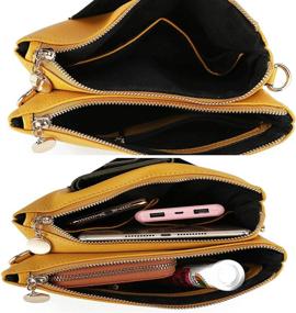 img 1 attached to Mia Collection Divine Crossbody Bag Women's Handbags & Wallets for Crossbody Bags