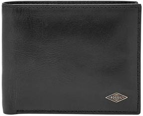 img 4 attached to 👛 Fossil Black Wallet - Schwarz, 0.5X8.9X12.4 inches