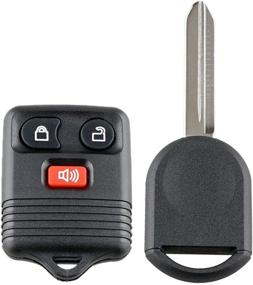 img 3 attached to 🔑 TAIME Keyless Entry Car Key Fob Replacement Set of 2 for Ford, Lincoln, Mercury, Mazda F150 F250 F350 Escape Expedition Explorer Ranger