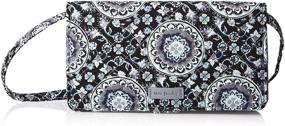 img 4 attached to Vera Bradley Together Crossbody - Signature Women's Handbags & Wallets for Shoulder Bags