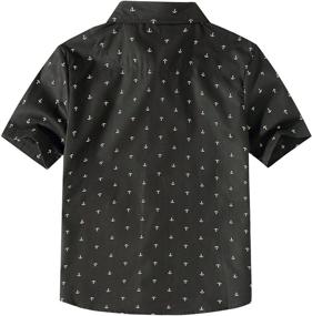 img 3 attached to SSLR Prints Casual Button X Large Boys' Clothing