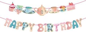 img 4 attached to 🎉 Whimsical and Festive Birthday Wonderland Decorations Supplies by Konsait