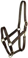 🐴 premium havanna brown horse halter with snap by gatsby leather company - 282987 логотип