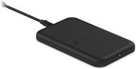 🔋 mophie charge force - qi wireless charging pad for iphone x, iphone 8/8 plus, and qi-enabled smartphones with juice packs - black logo