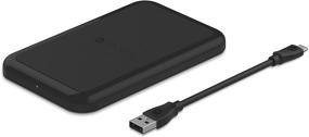 img 1 attached to 🔋 mophie Charge Force - Qi Wireless Charging Pad for iPhone X, iPhone 8/8 Plus, and Qi-Enabled Smartphones with Juice Packs - Black