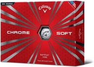 🏌️ callaway chrome soft golf balls (12-count) - prior generation logo