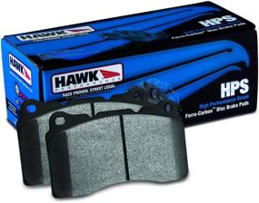 img 2 attached to Hawk Performance HB149F.505 HPS Performance Ceramic Brake Pad: Превосходная тормозная мощность и сопротивление высокой температуре.