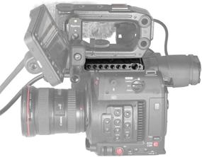 img 2 attached to 📸 Enhance Your Canon C200 Camera: SmallRig Top Plate with ARRI Standard Locating Points - 2056