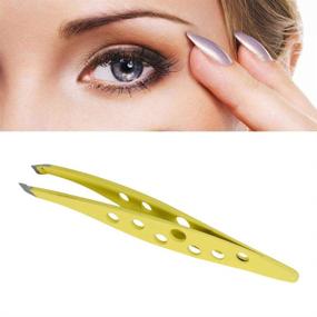 img 3 attached to Yellow Tweezers Surgical Professional Stainless