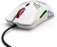 🖱️ optimized for seo: glorious matte white model o gaming mouse (go-white) logo