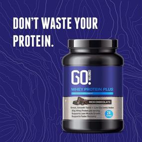 img 3 attached to 🍫 Go Condition Protein Powder Plus: 20g Whey Protein, Low Carb & Sugar Free, Rich Chocolate Flavor, Easy Digestion - 24 Servings