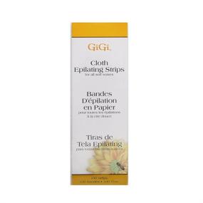 img 1 attached to 👙 Gigi Cloth Epilating Strips 100 count, Large (3x9) - Value Pack of 2